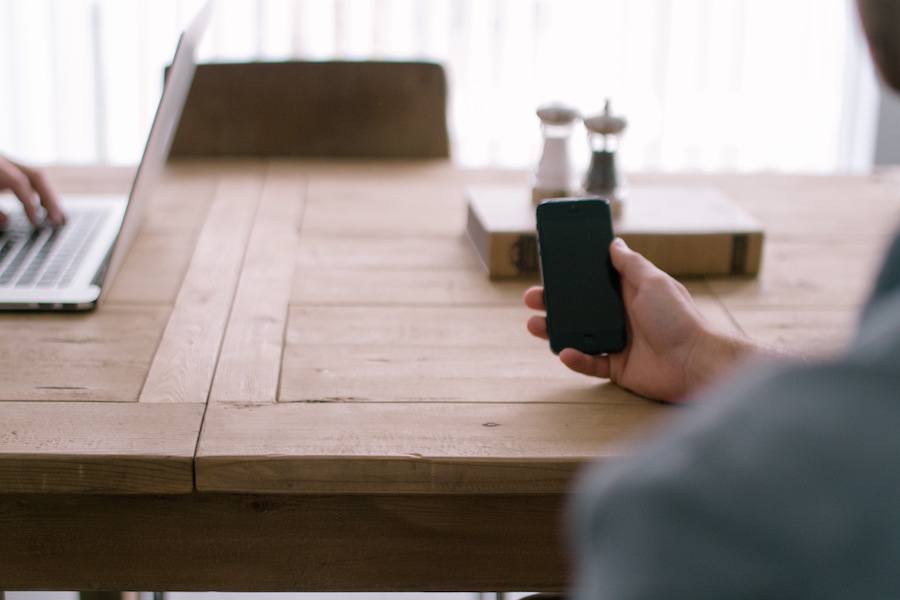 Distractions during a conversation